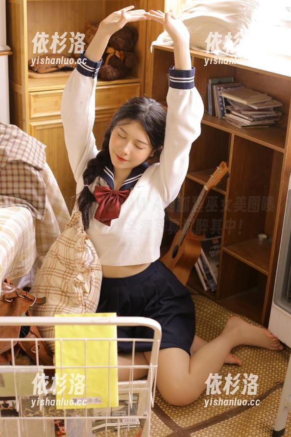 Mimmi(밈미)DJAWA的狐狸巫女美图曝光，快来下载全套写真沉醉其中！