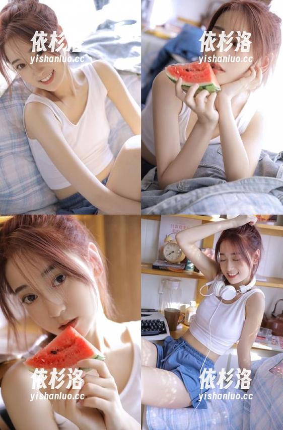 尤果网 - 赵伊彤美脚写真合集，细腻艺术与性感气质的图集
