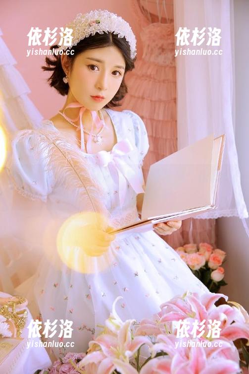 尤蜜荟 - 姝姝妹妹的黑色写真集：原图中的梦幻与现实交织