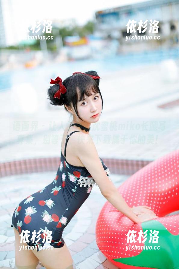 语画界 - 让人惊艳的沈蜜桃miko长腿写真集，别等了，快来下载属于你的美！