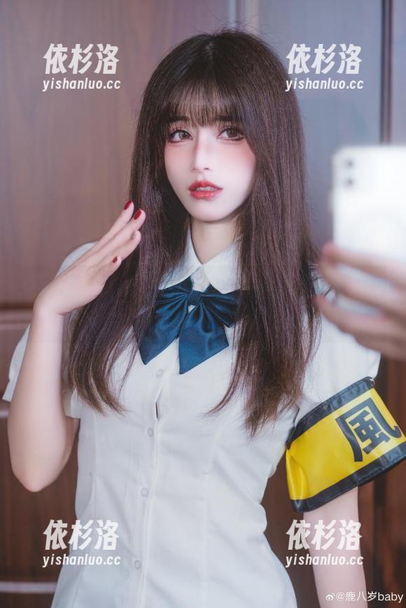 鹿八岁baby 色彩满分!鹿八岁baby学姐全套图集,颜值与才华的双重打击!
